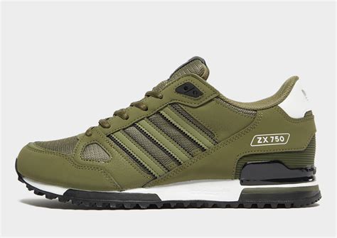 adidas originals zx 750 herren grün mens|Adidas zx 750 trainers men's.